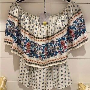 Off the shoulder top